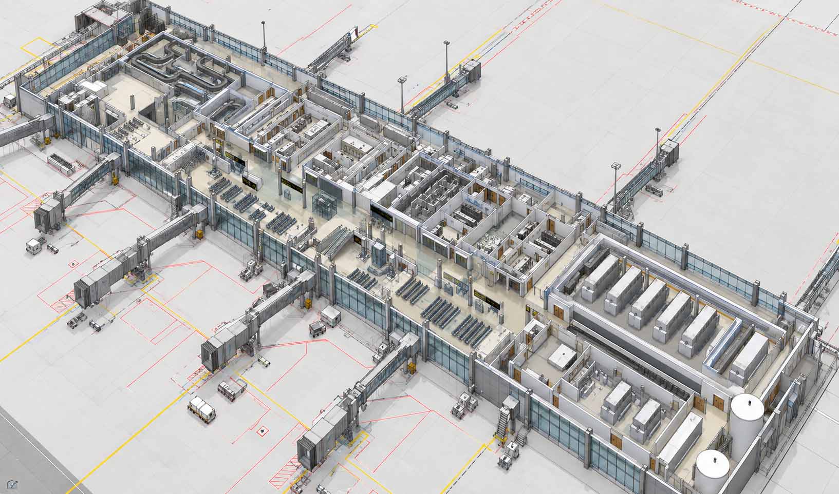 Interactive BIM model